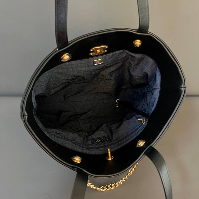 CHANEL NIGO Large Capacity Leather Handbag #nigo21246