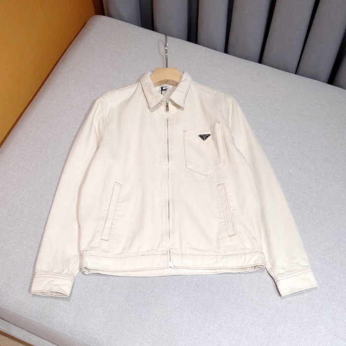Prada NIGO White Denim Jacket #nigo94675