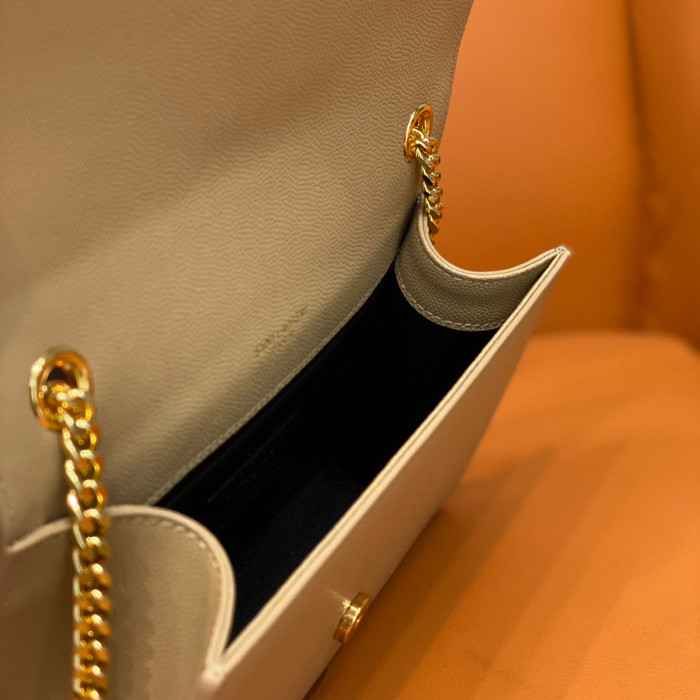 Saint Laurent Leather Chain Bag #nigo21334