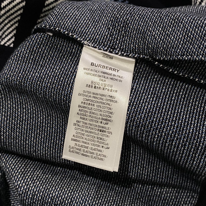 Burberry Check Cotton Jacquard Hoodie Plaid Sweatshirt Pullover #nigo96325