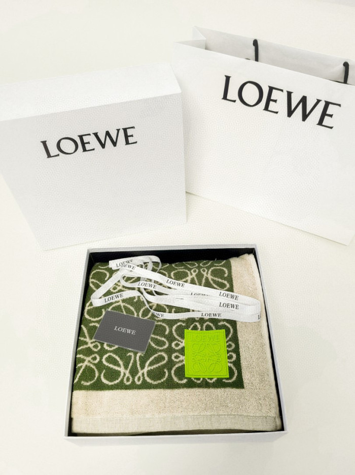 Loewe Anagram Towel In Cotton Bath #nigo96334
