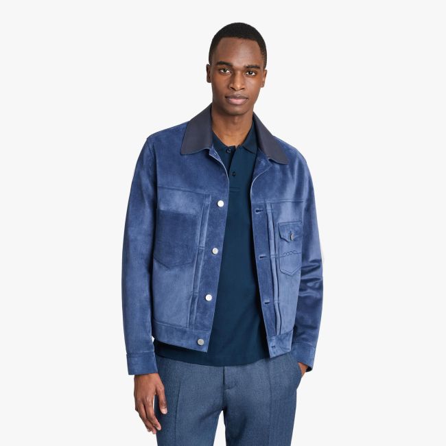 Berluti Suede Leather Jacket Ngvp #nigo6519