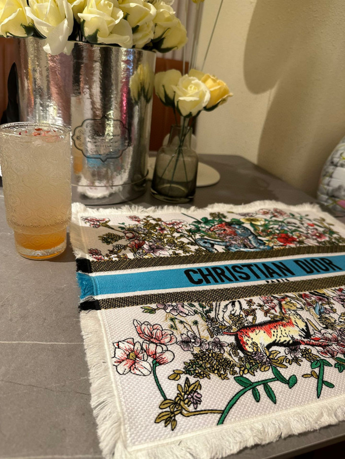 Dior Placemat Cutlery Mat Knife And Fork Series #nigo96335