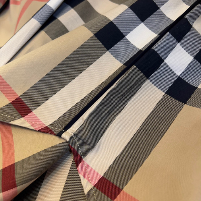Burberry NIGO Checkered Long Sleeved Button Up Top #nigo57751
