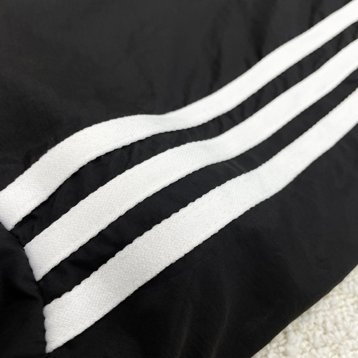 Adidas Orginals Striped Sports Stand-Up Collar Zip Jacket #nigo96324