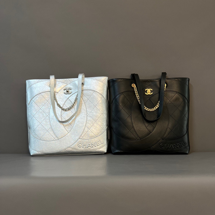 CHANEL NIGO Large Capacity Leather Handbag #nigo21246