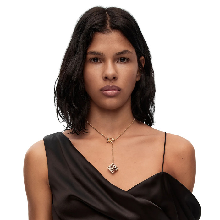 Loewe Anagram Hollow Out Earrings Necklace Bracelet Jewellery #nigo96349