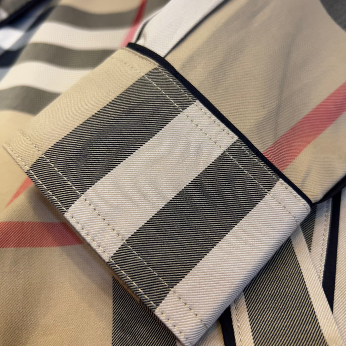 Burberry NIGO Checkered Long Sleeved Button Up Top #nigo57751