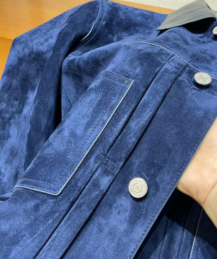 Berluti Suede Leather Jacket Ngvp #nigo6519