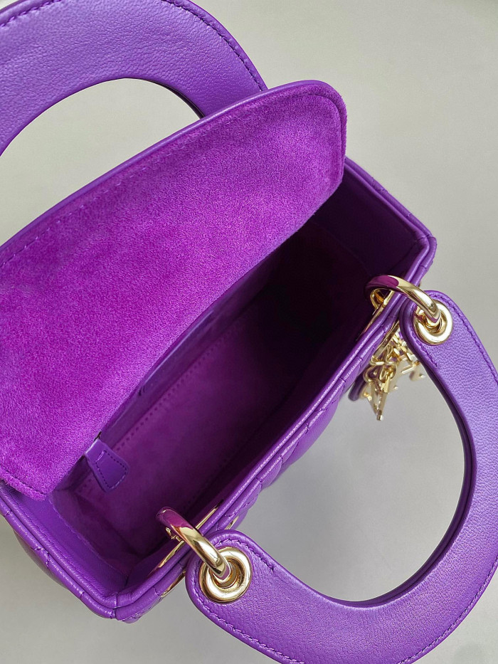 Dior Lady-D-Joy Bag NIGO Leather Carrying Chain Bag #nigo21446
