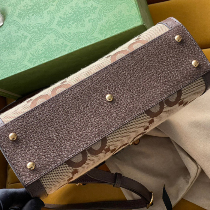 Gucci Diana Leather Printed Portable Bamboo Joint Bag #nigo53124
