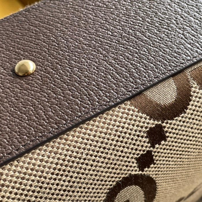 Gucci Diana Leather Printed Portable Bamboo Joint Bag #nigo53124