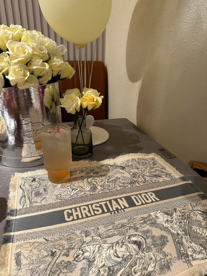 Dior Placemat Cutlery Mat Knife And Fork Series #nigo96335