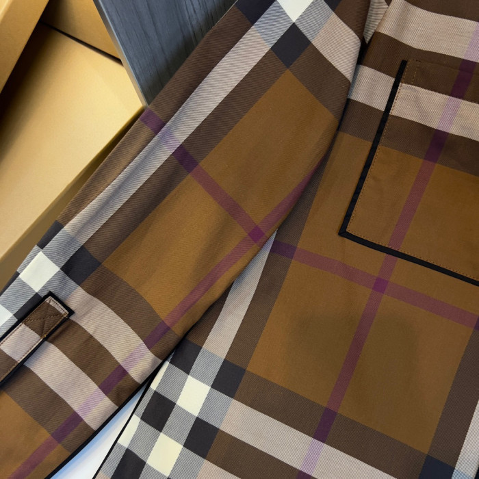 Burberry NIGO Checkered Long Sleeved Button Up Top #nigo57751