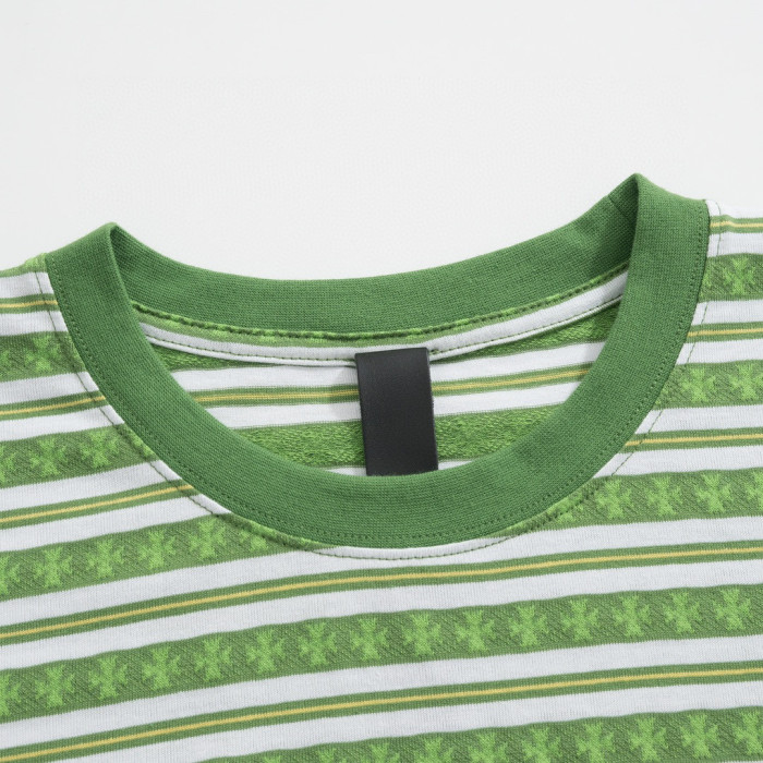 Chrome Hearts NIGO Men's Striped Short Sleeve T-shirt #nigo94768