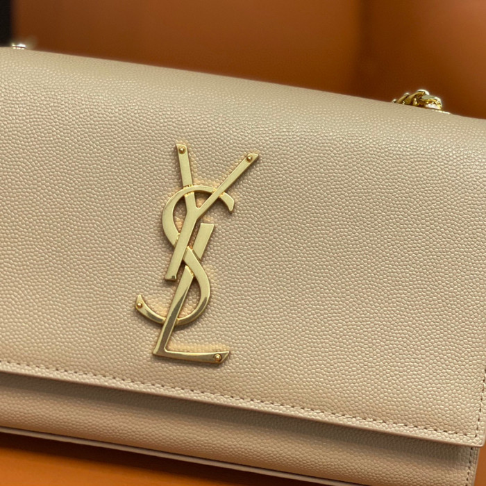 Saint Laurent Leather Chain Bag #nigo21334
