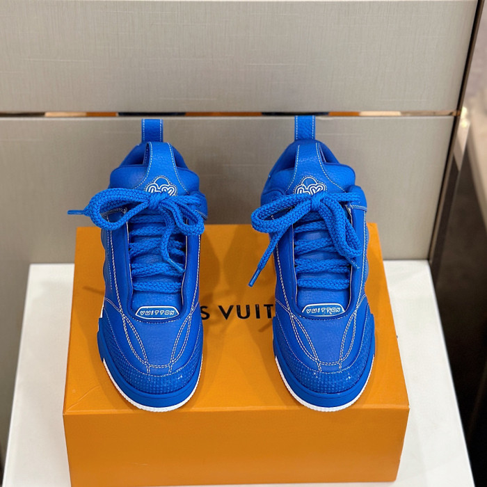 Louis Vuitton NIGO Casual Low Top Lace Up Sneakers Shoes #nigo95151