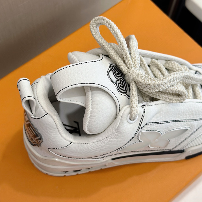 Louis Vuitton NIGO Casual Low Top Lace Up Sneakers Shoes #nigo95151