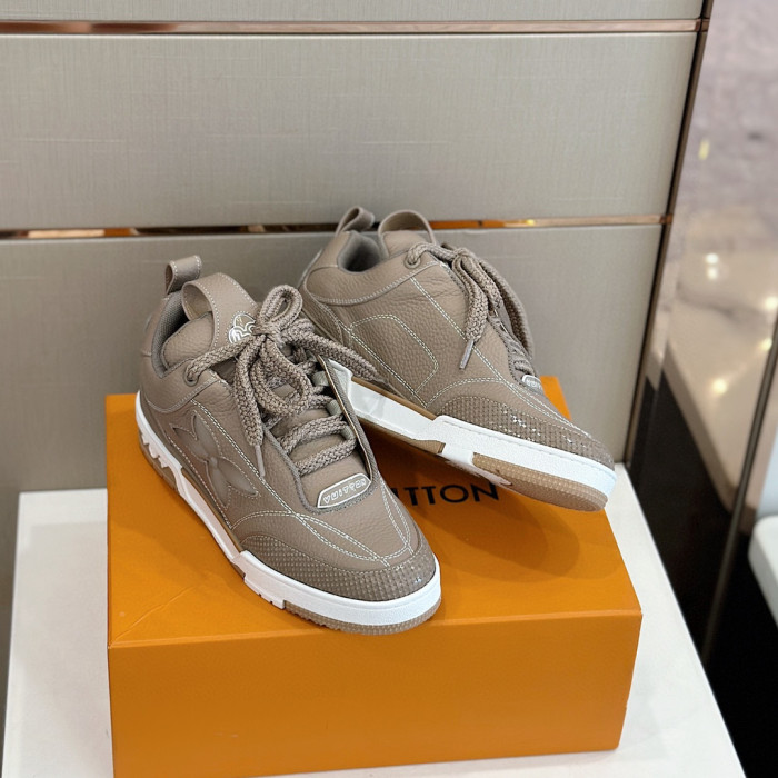 Louis Vuitton NIGO Casual Low Top Lace Up Sneakers Shoes #nigo95151