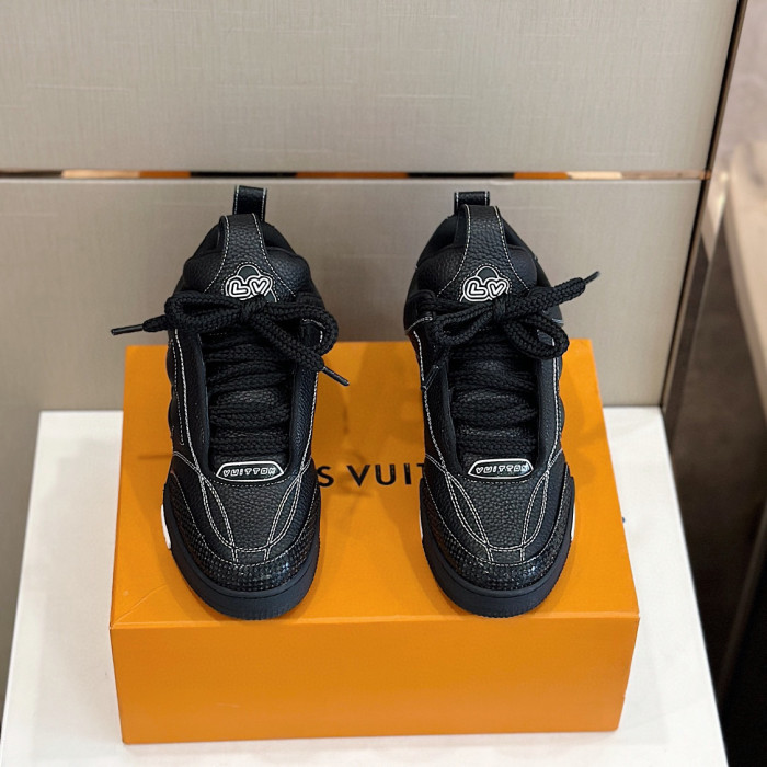 Louis Vuitton NIGO Casual Low Top Lace Up Sneakers Shoes #nigo95151
