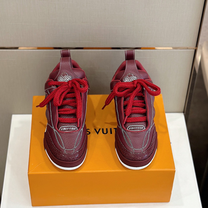 Louis Vuitton NIGO Casual Low Top Lace Up Sneakers Shoes #nigo95151