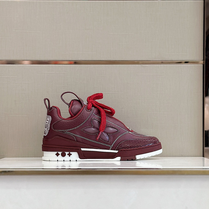 Louis Vuitton NIGO Casual Low Top Lace Up Sneakers Shoes #nigo95151