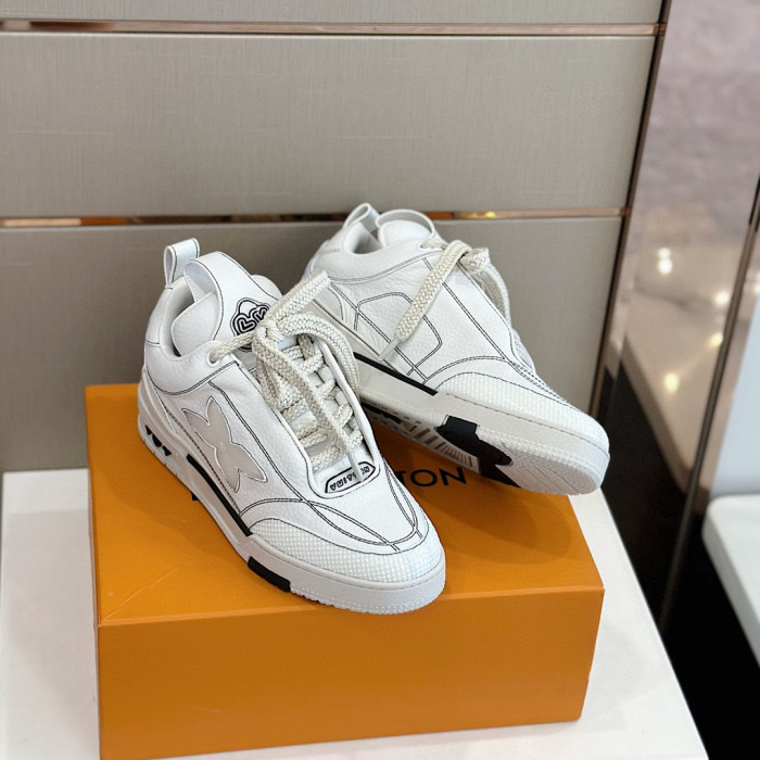 Louis Vuitton NIGO Casual Low Top Lace Up Sneakers Shoes #nigo95151