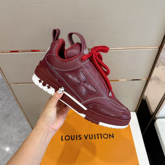 Louis Vuitton NIGO Casual Low Top Lace Up Sneakers Shoes #nigo95151