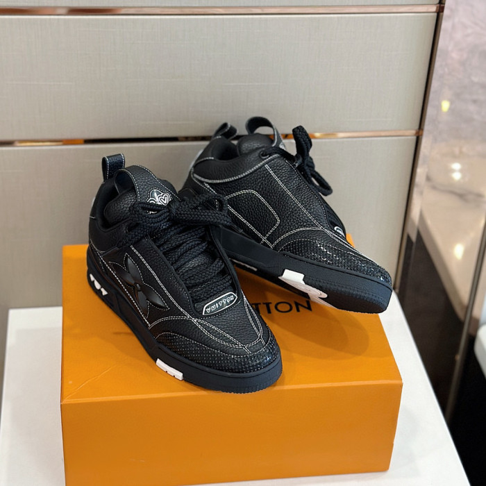 Louis Vuitton NIGO Casual Low Top Lace Up Sneakers Shoes #nigo95151