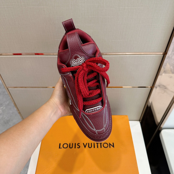 Louis Vuitton NIGO Casual Low Top Lace Up Sneakers Shoes #nigo95151
