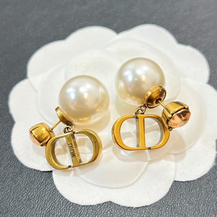Dior Fashion Women's Letter Stud Earrings Accessories Jewelry #nigo89567