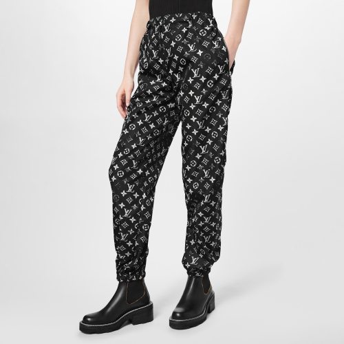 Louis Vuitton Stencil-effect Monogram Jogging Pants Printed  #nigo96358