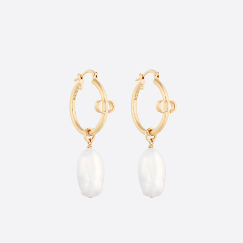 Dior Fashion Women's Pearl Stud Earrings Accessories Jewelry #nigo89568