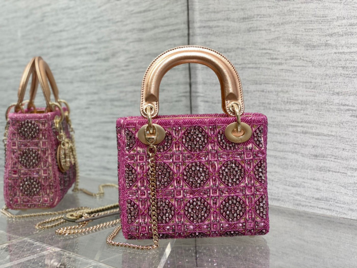 Dior Lady's Latest Limited Edition Heavy Duty Bead Princess Bag #nigo57739