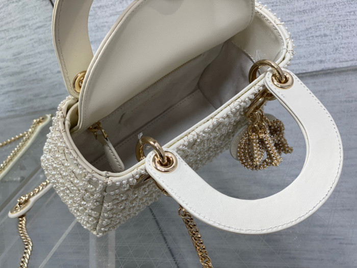 Dior Lady's Latest Limited Edition Heavy Duty Bead Princess Bag #nigo57739