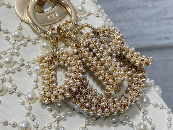 Dior Lady's Latest Limited Edition Heavy Duty Bead Princess Bag #nigo57739