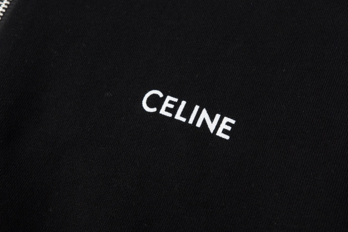 Celine Spring And Autumn Cotton Hooded Zipper Coat Jacket #nigo94128