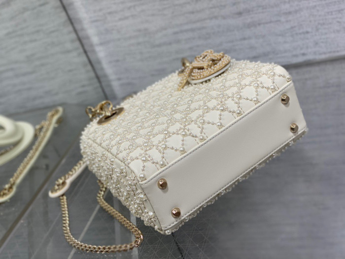Dior Lady's Latest Limited Edition Heavy Duty Bead Princess Bag #nigo57739