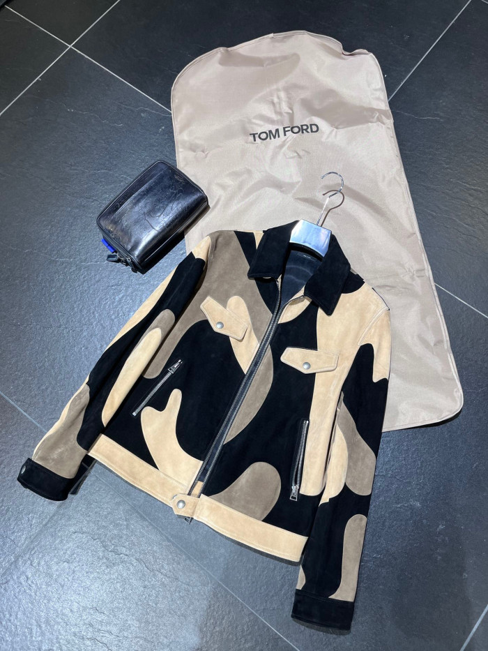 TomFord Lapel Casual Long Sleeved Jacket #nigo9721