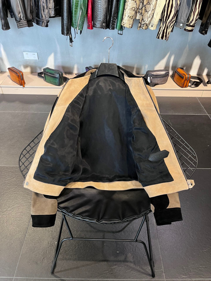 TomFord Lapel Casual Long Sleeved Jacket #nigo9721