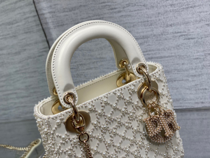 Dior Lady's Latest Limited Edition Heavy Duty Bead Princess Bag #nigo57739