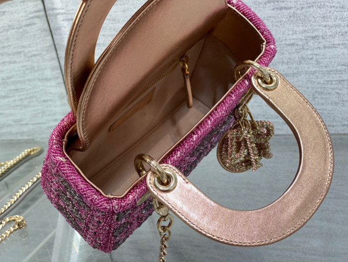 Dior Lady's Latest Limited Edition Heavy Duty Bead Princess Bag #nigo57739
