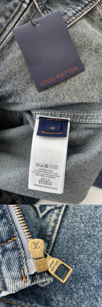 LouisVuitton Spring And Autumn Long Sleeved Denim Coat and Pants Set #nigo94515