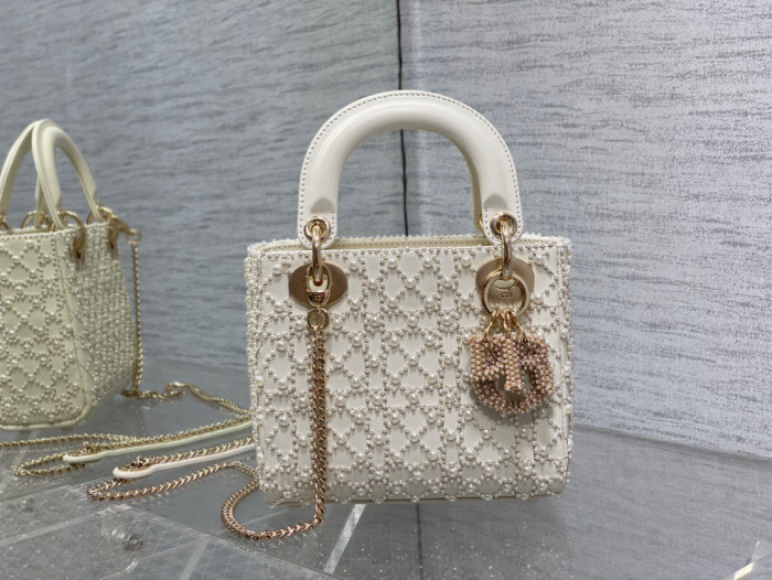 Dior Lady's Latest Limited Edition Heavy Duty Bead Princess Bag #nigo57739