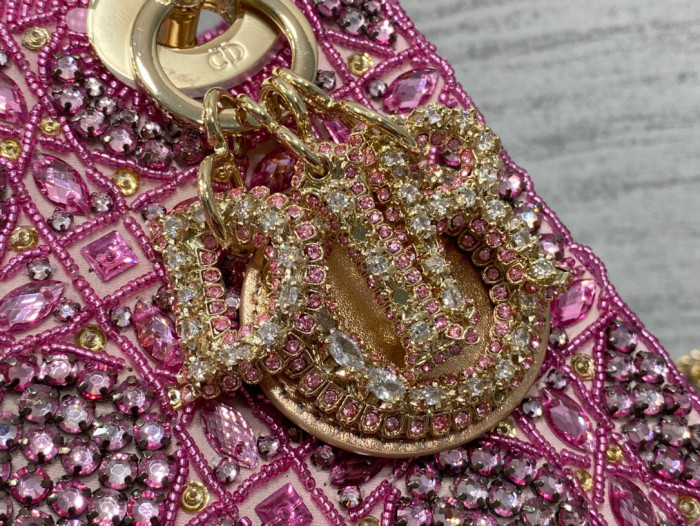 Dior Lady's Latest Limited Edition Heavy Duty Bead Princess Bag #nigo57739