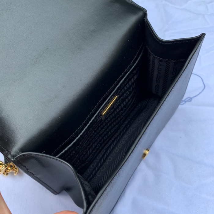 Prada Chain Leather Shoulder Bag #nigo94912