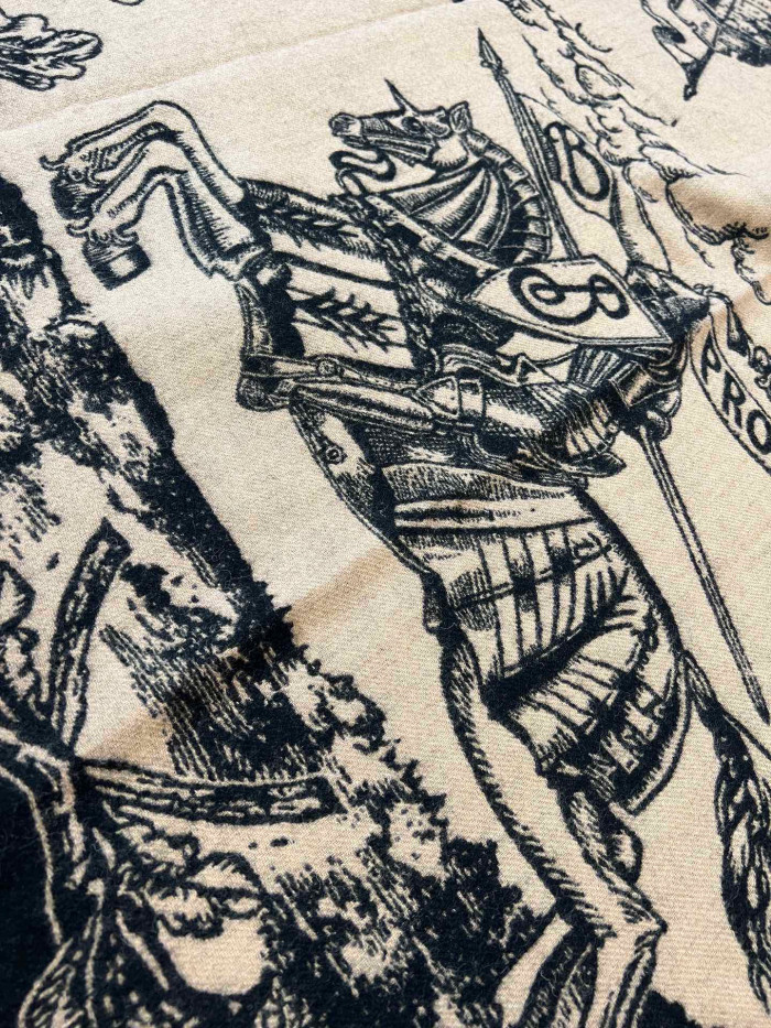 Burberry Reversible Jacquard Cape Shawl Scarf #nigo96383