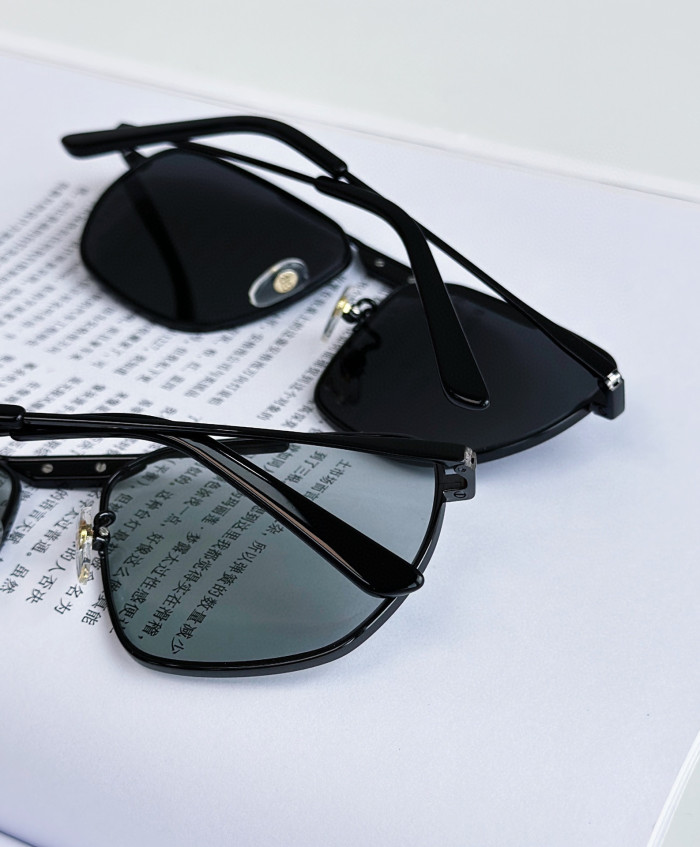Balenciaga TAG 2.0 Navigator Sunglasses Metal Aviator Glasses #nigo96356