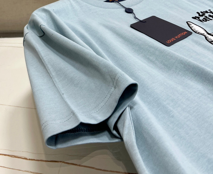 Louis Vuitton NIGO Cotton T-shirt Short Sleeve #nigo94264
