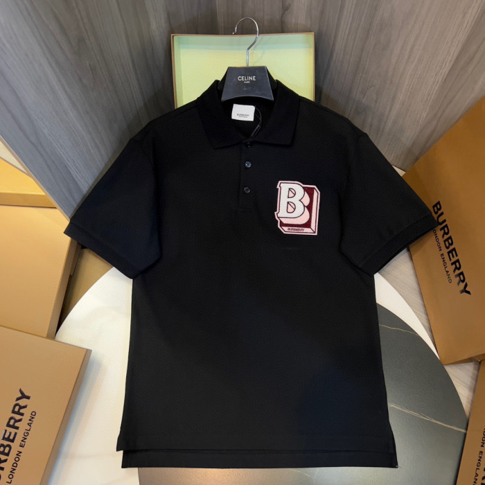 Burberry NIGO Summer Cotton Polo Short Sleeve T-Shirt #nigo94144